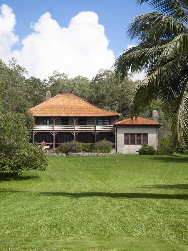 Exploring the Historic Barnacle Historic State Park in Coconut Grove, Miami.