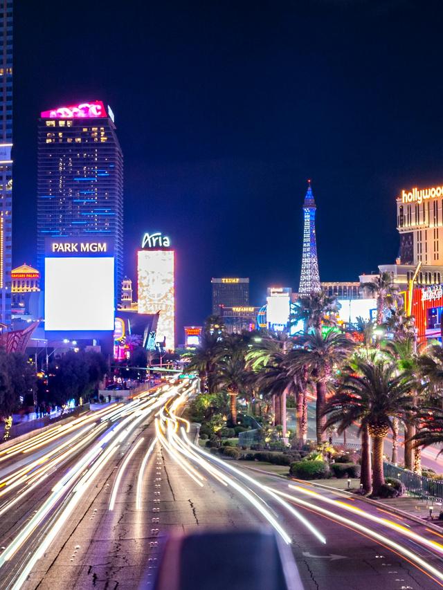 Strolling Along the Famous Las Vegas Strip